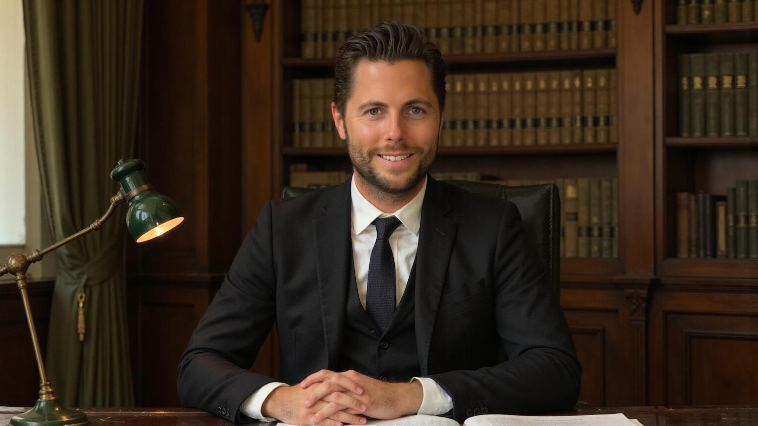 Old School Lawyer - Main preview showing AI image template results